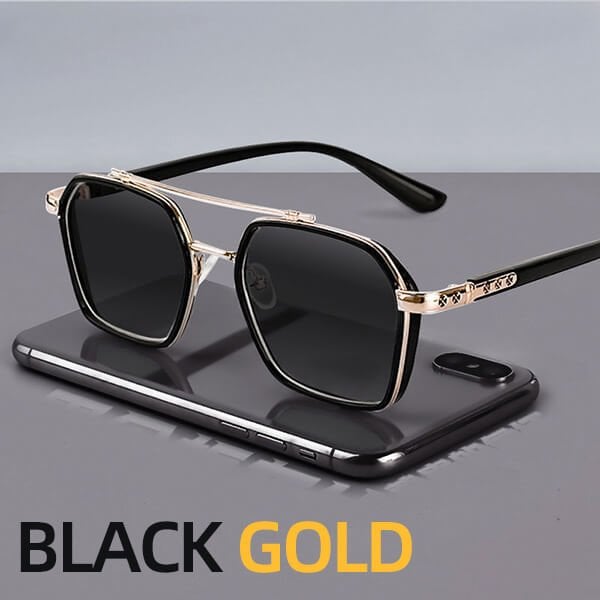 Double Beam Slim Retro PC Frame Optical Glass