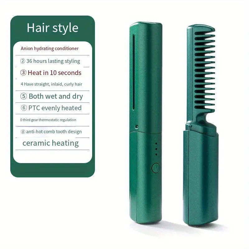 💜Rechargeable Mini Hair Straightener💜
