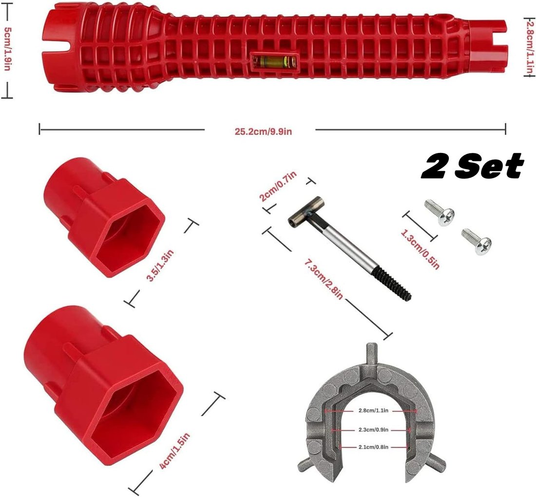 Multifunctional Sink Faucet Installation Tool
