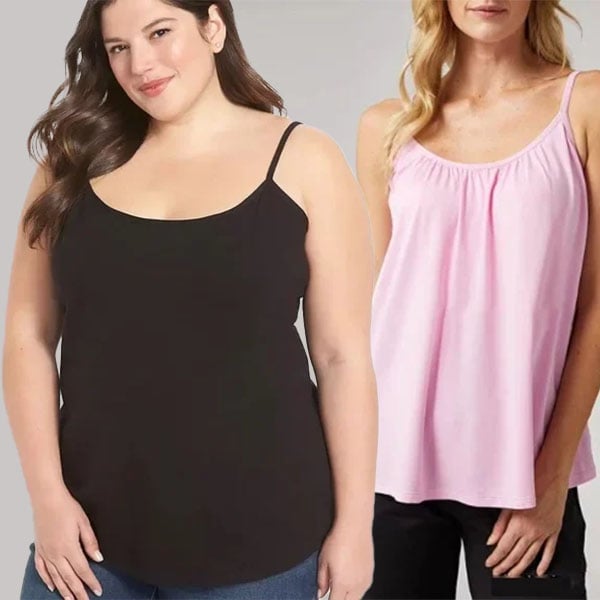 🔥2025 New Arrival 49% OFF🔥Loose-fitting Tank Top With Built-in Bra