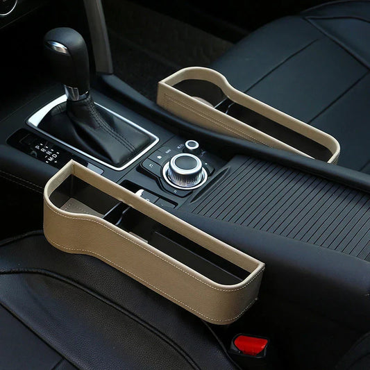 Leather Multifunctional Car Seat Organizer
