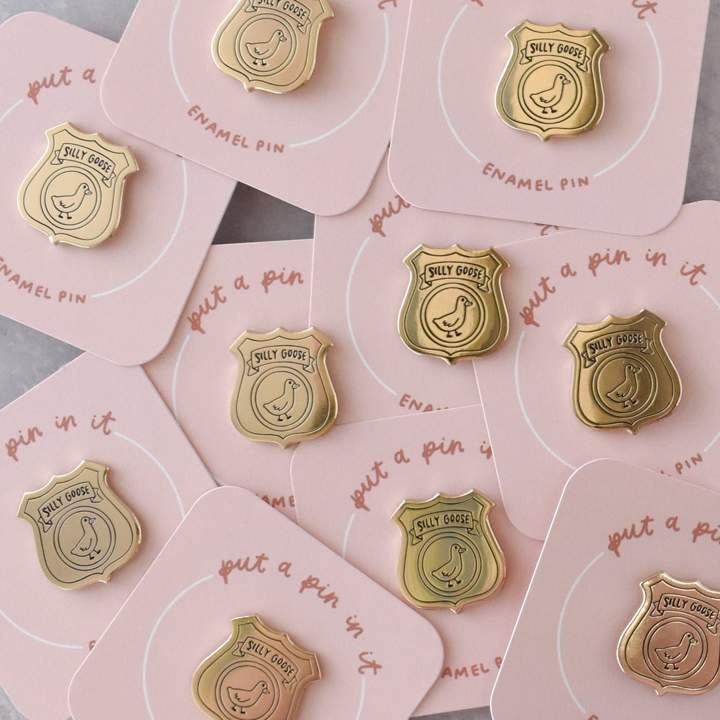 🦆🦢Silly Goose Badge Pin