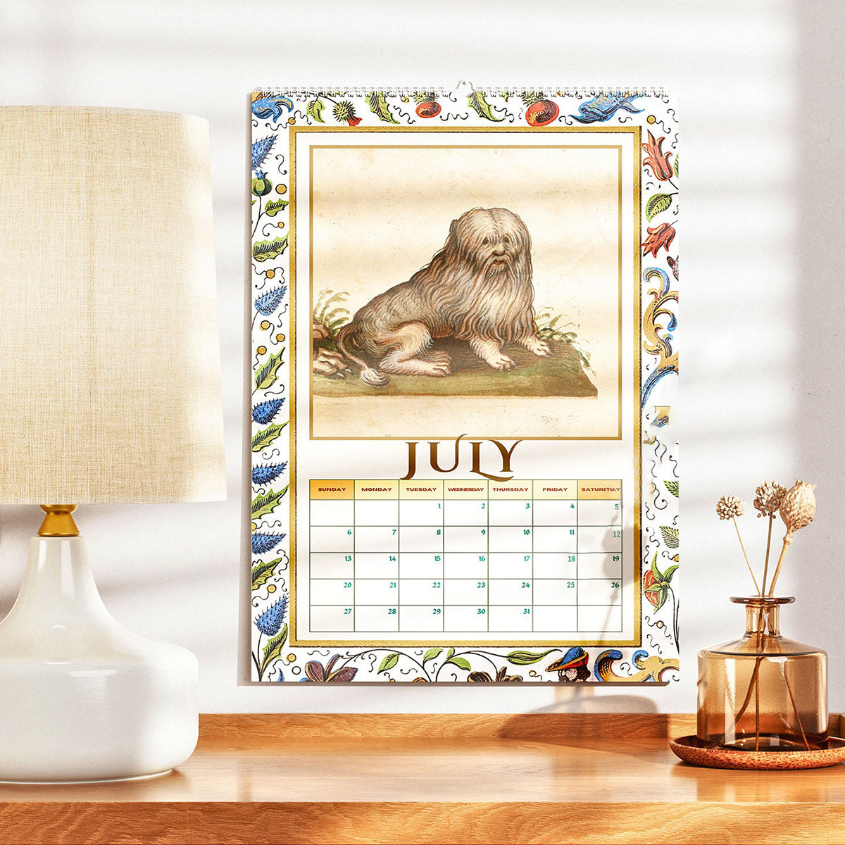 2025 Medieval Freaks Wall Calendarđ