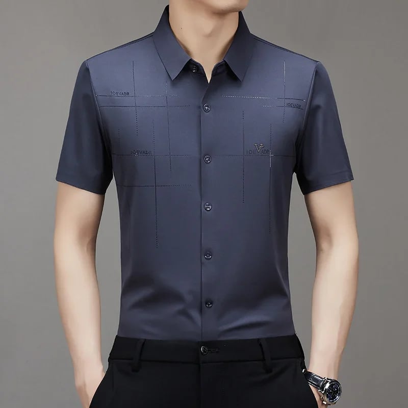 MEN'S ICE SILK BUSINESS SHIRT