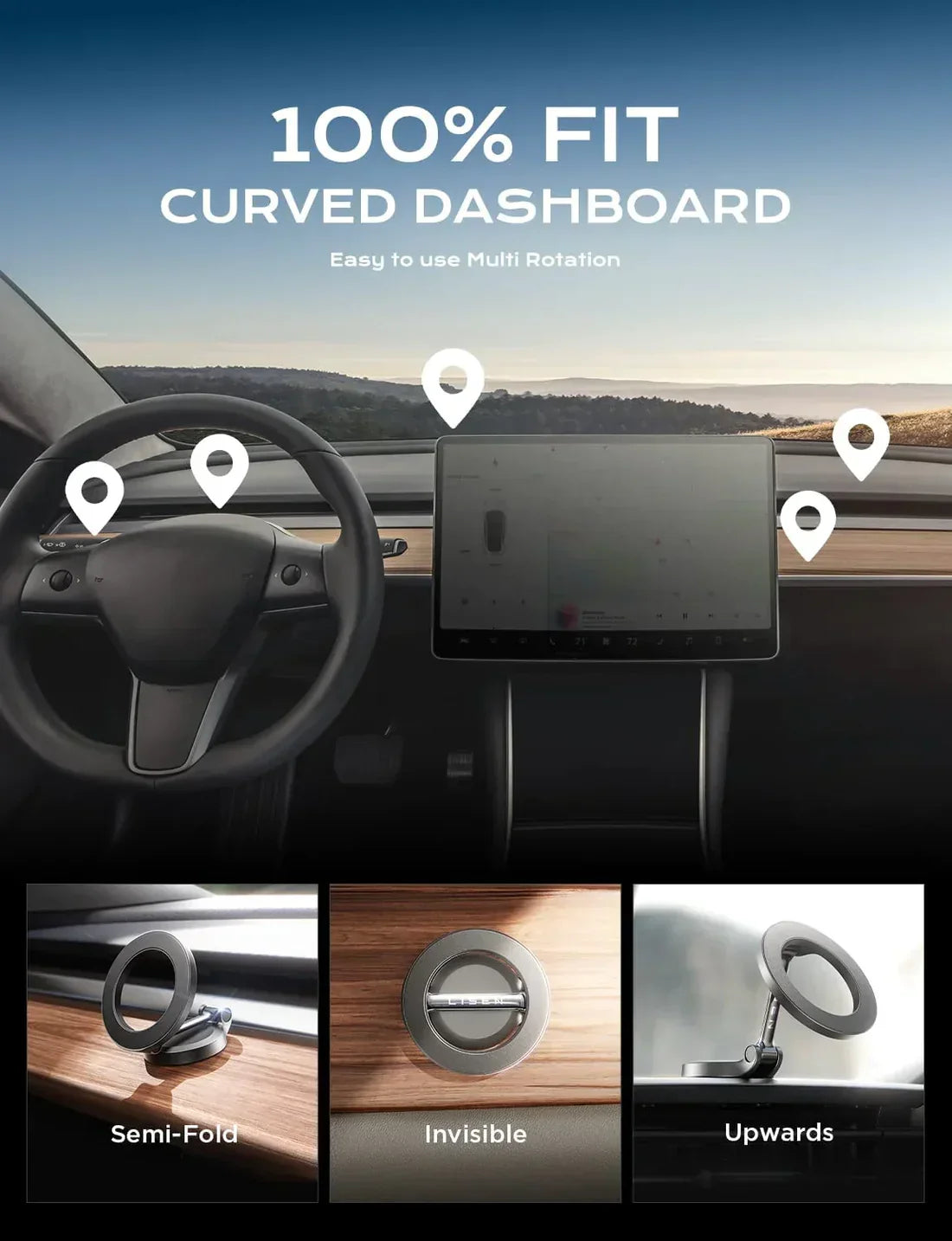 đ„Hot Sale-49% OFFđ„360 Degree Rotation Magnetic Phone Holder