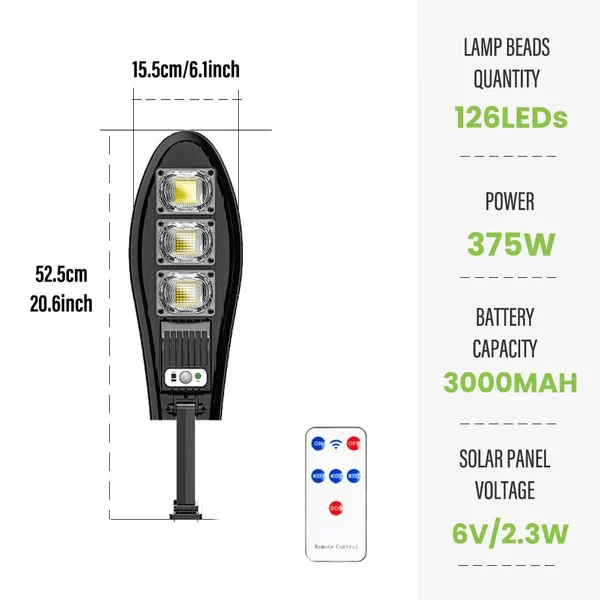 ๐ SOLAR LED LAMP 6000K