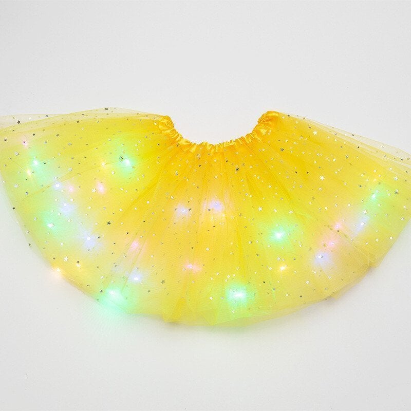 š„Magical & Luminous LED Tutu Skirt - 14 ColorsāØ