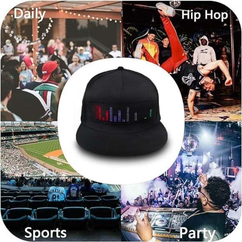 🌲Christmas Special Price 50% OFF🔥Personalized LED Display Cap