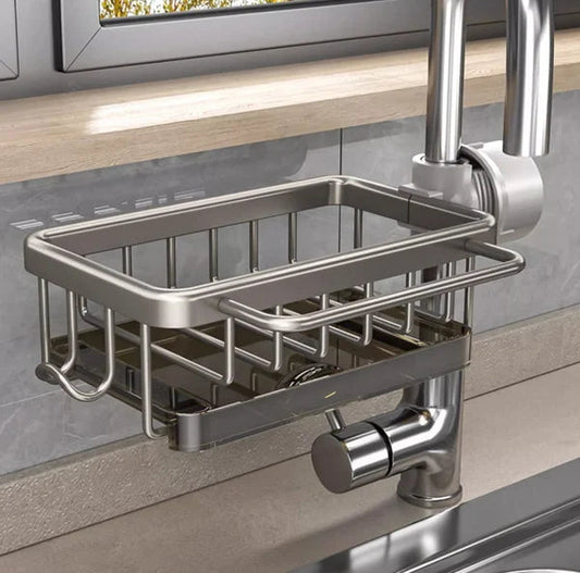 🔥(2024 New Arrival-48% OFF)🔥👨🍳Kitchen Sink Faucet Organizer