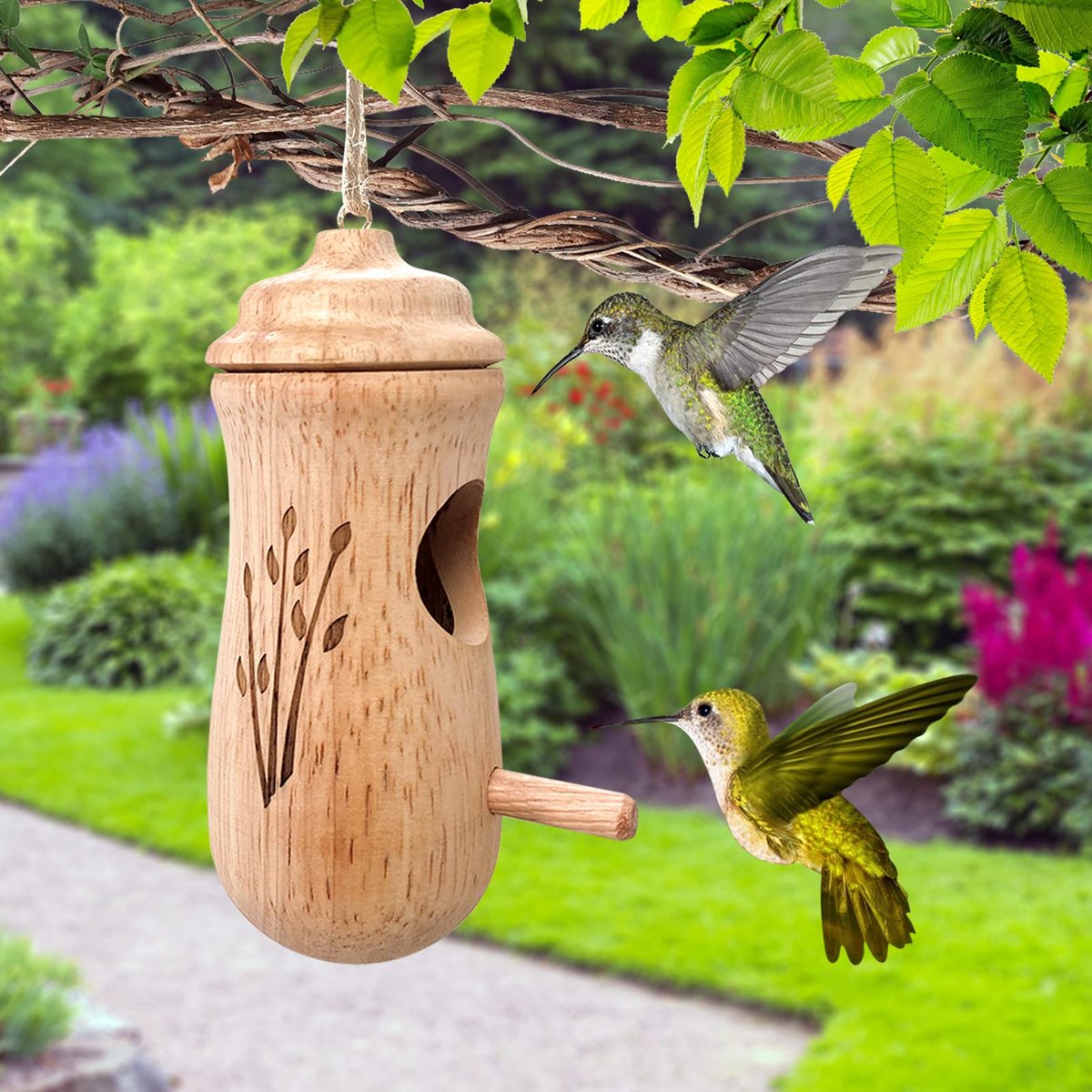 Last Day Sale 60% OFF💕Wooden Hummingbird House-Gift for Nature Lovers