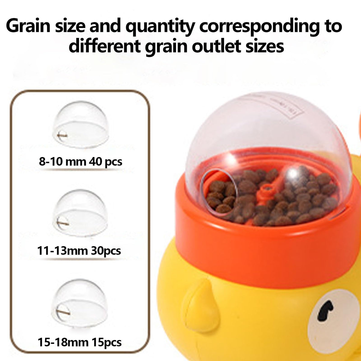 Interactive Duck-Shaped Puzzle Feeder for Dogs