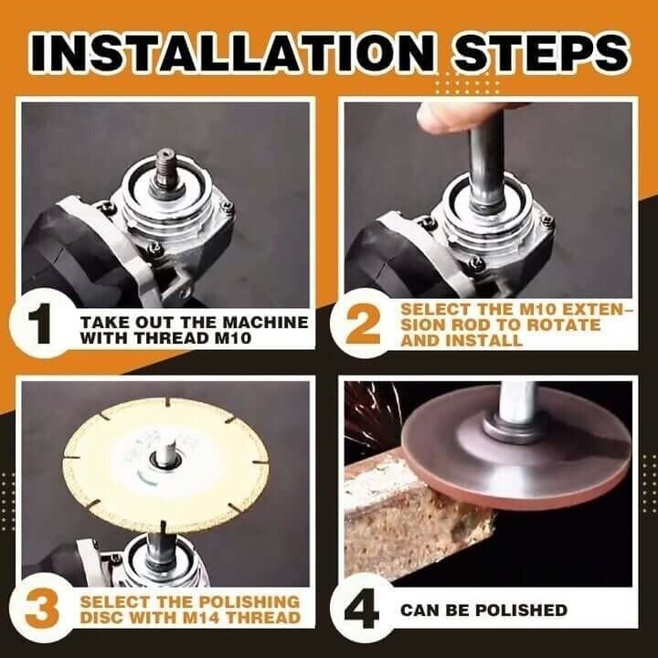 Angle Grinder Extension Connecting Rodđ„