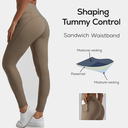 LAST DAY 50% OFF🔥High Waisted Tummy Control Shaping Training Leggings🔥