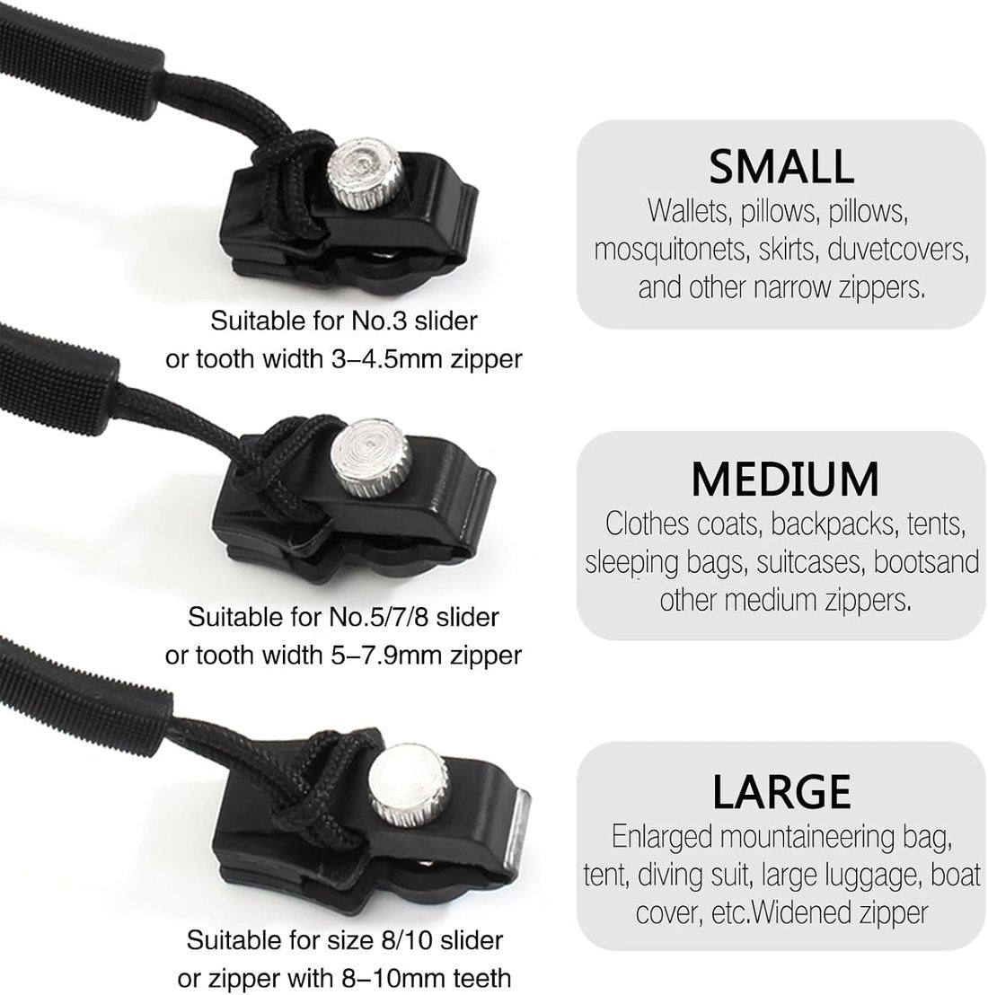 š„Last Day 49% OFFš„Universal Zipper Repair Kit Quick Fix Slider