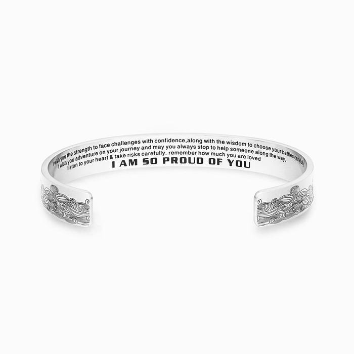 Last Day 75% OFF - ๐๐To My Granddaughter, I Am So Proud of You Bracelet