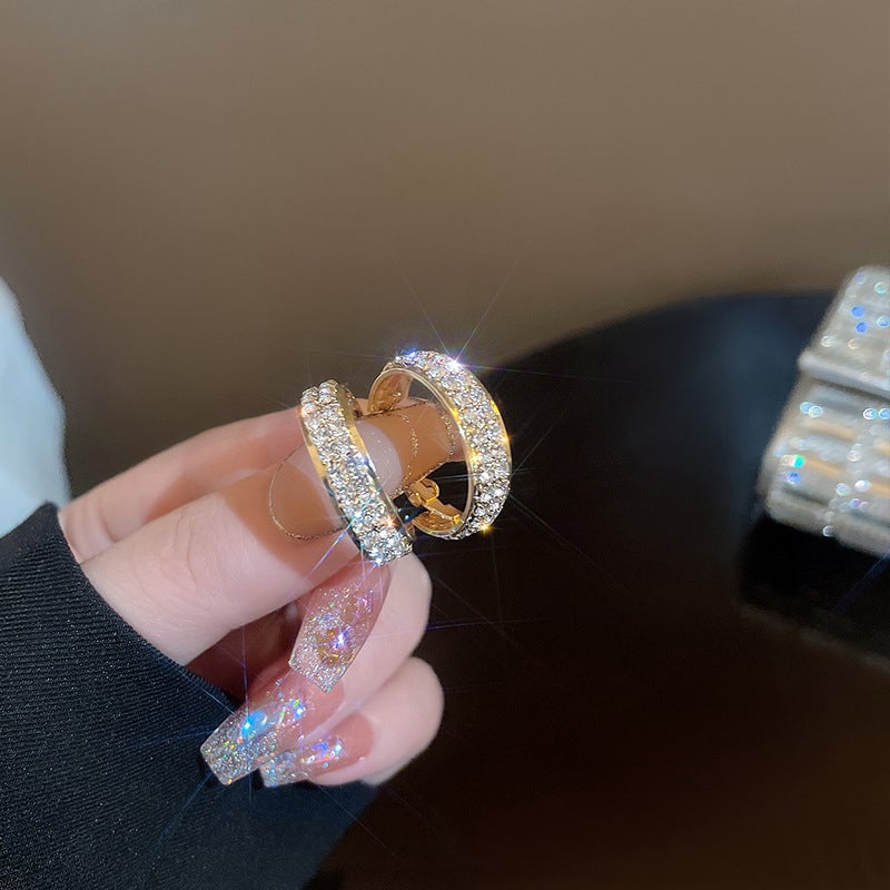 š„Sparkle Small Hoop Earrings