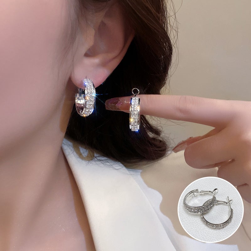 š„Sparkle Small Hoop Earrings