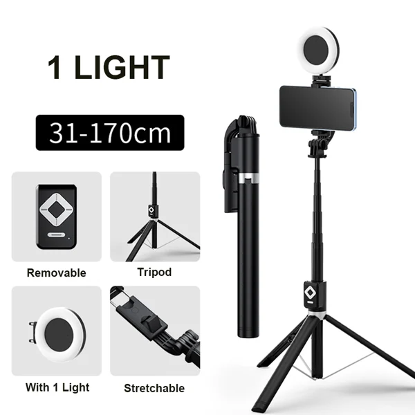 🔥🎁2024 New Year Hot Sale🎁 50% OFF🔥New 6 in 1 Bluetooth Selfie Stick