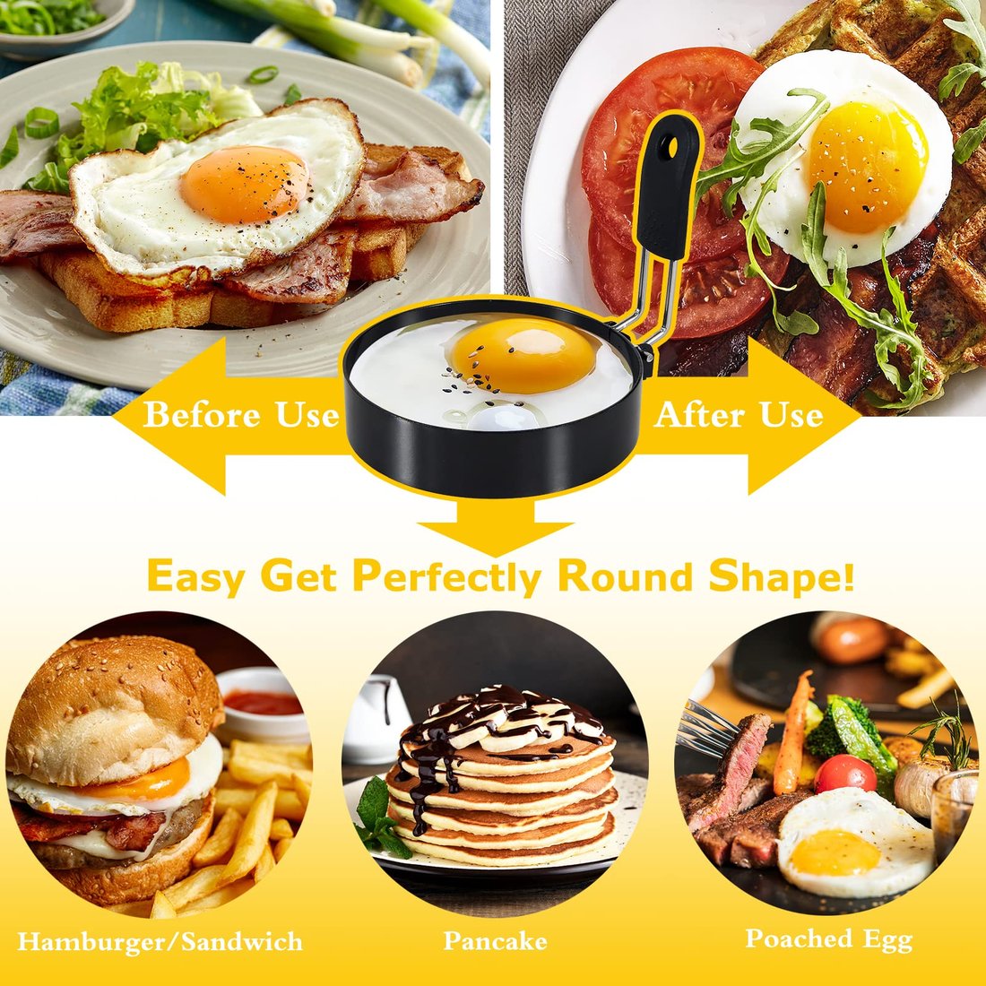 Egg Rings for Frying