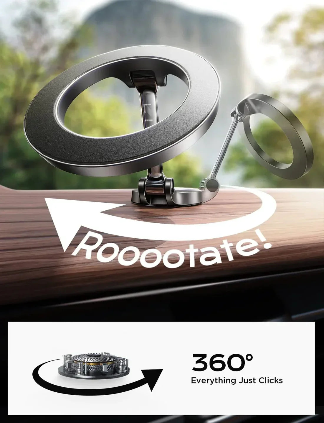 đ„Hot Sale-49% OFFđ„360 Degree Rotation Magnetic Phone Holder