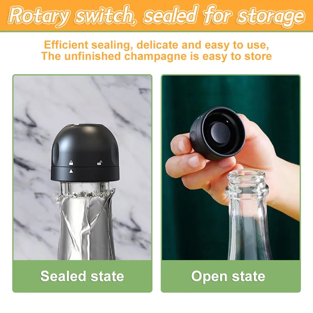 š„š¾Vacuum Red Wine Bottle Cap Stopper