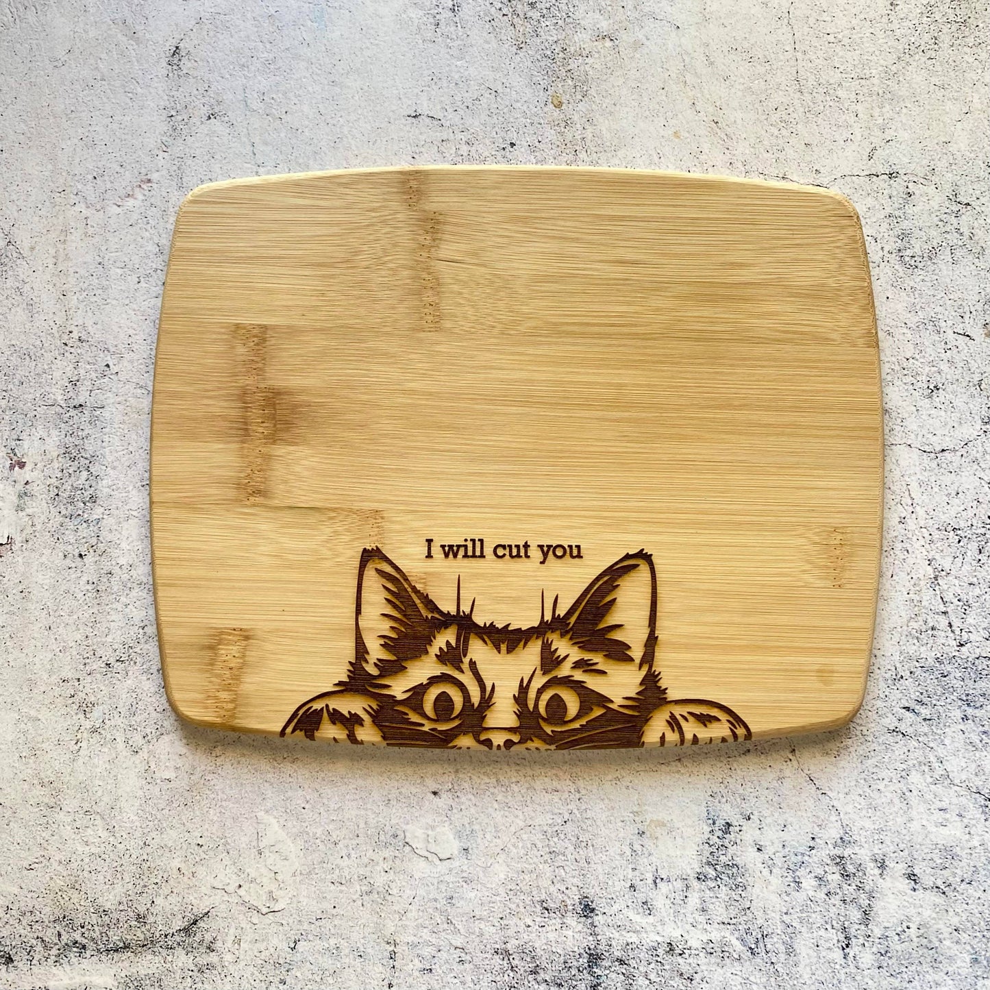 Funny Bamboo Cutting Board