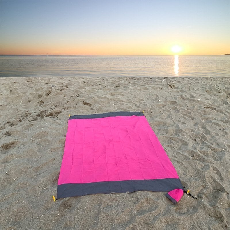 🏆LAST DAY 49% OFF🤽♂️Sandproof Beach Blanket Lightweight👨👩👧👦