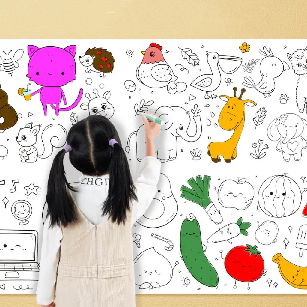 🔥Children's Drawing Roll