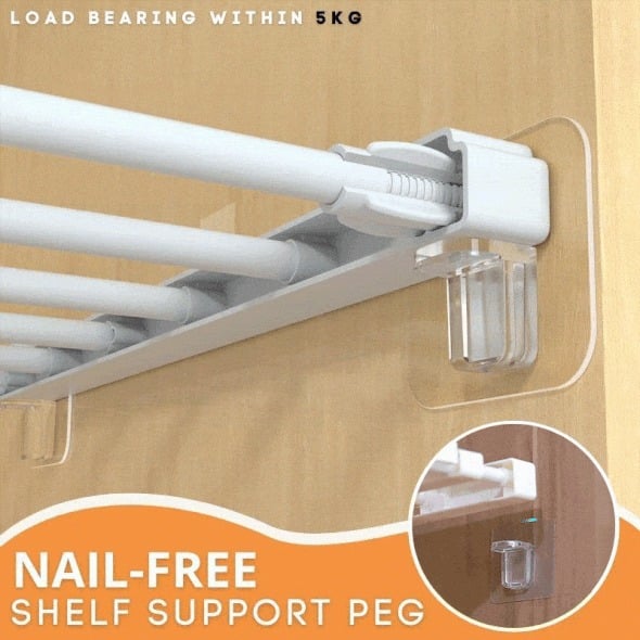 đ„Nail-Free Shelf Support Peg