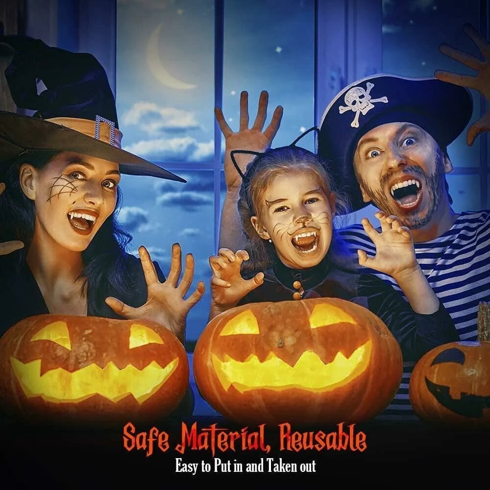 🎃Halloween Promotion-49% OFF🎃Retractable Halloween Vampire Fangs🧛♂BUY 1 GET 1 FREE