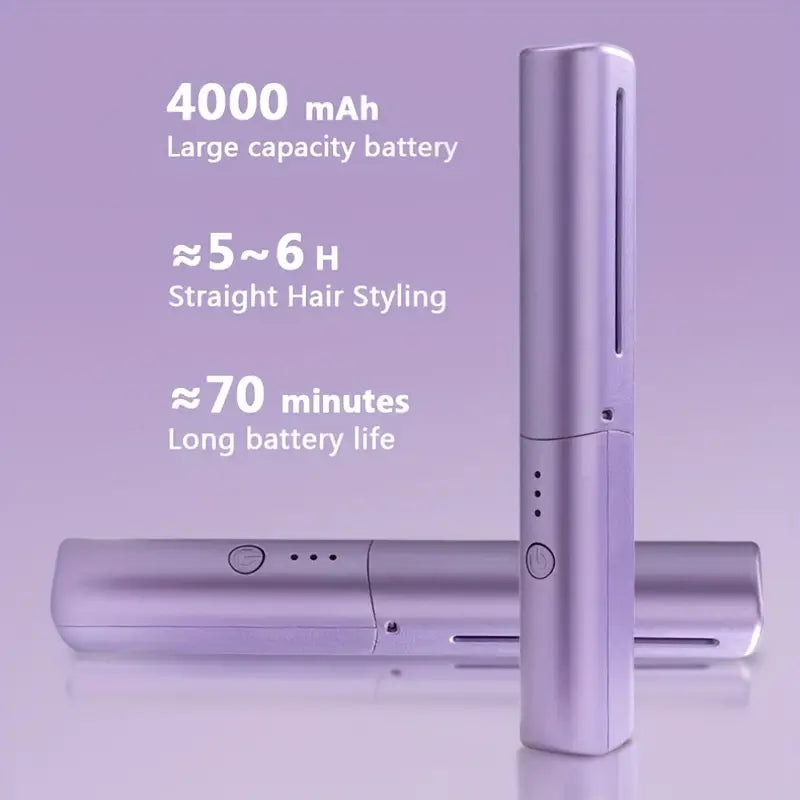 💜Rechargeable Mini Hair Straightener💜