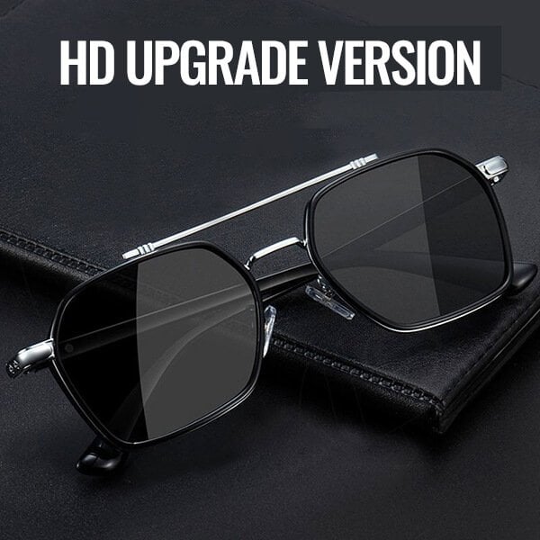 Double Beam Slim Retro PC Frame Optical Glass