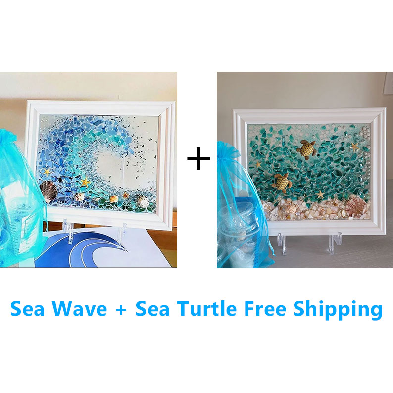 🌊Sea Glass Art Kit