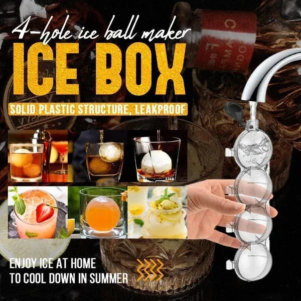 Hole ice ball maker 4-hole ice box