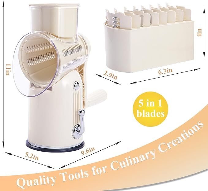 🧑🍳Kitchen Artifact - 49%OFF🥳-5 In 1 Food Chopper✨