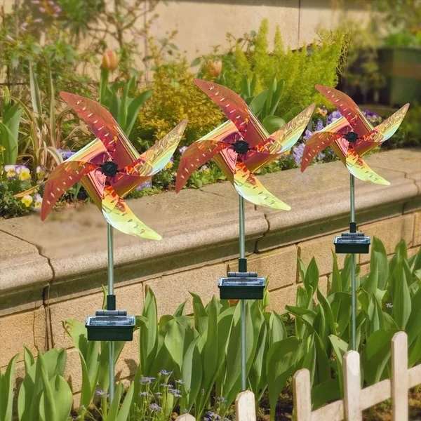 🏡Garden Solar Windmill Light-👍buy 2 get 1 free