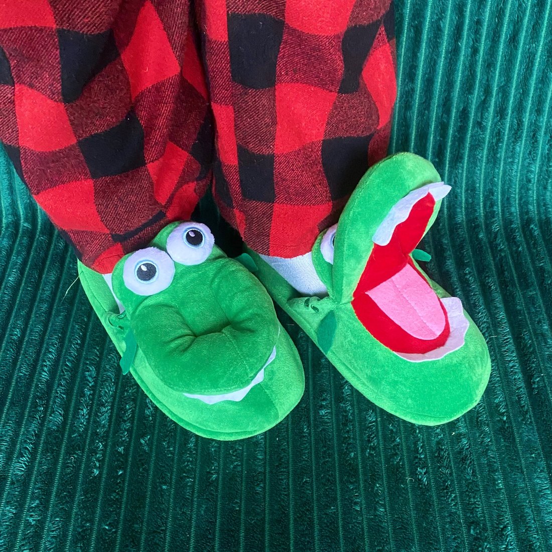 π Creative Crocodile Slippers