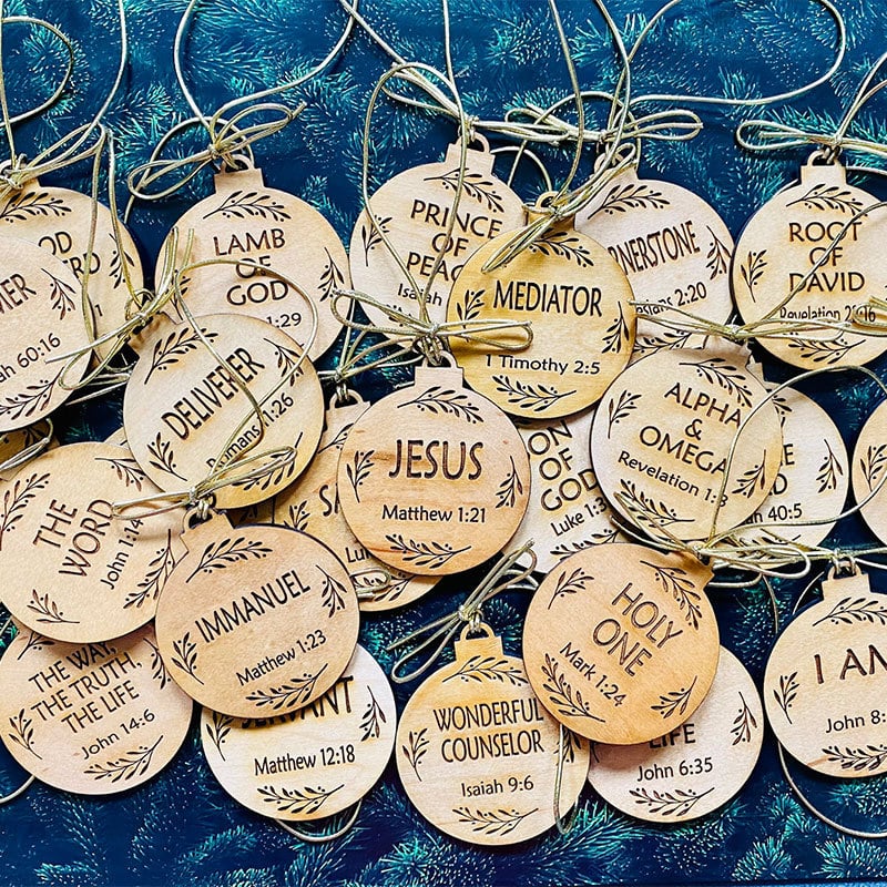 (🔥HOT SALE NOW 49% OFF) - Names Of Jesus Ornaments