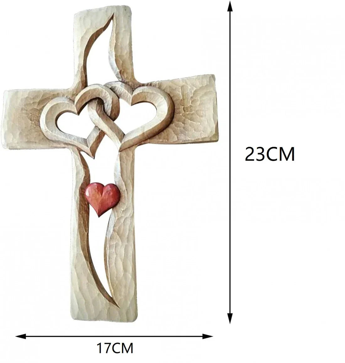 🌺HOT SALE💞Cross - Intertwined Hearts