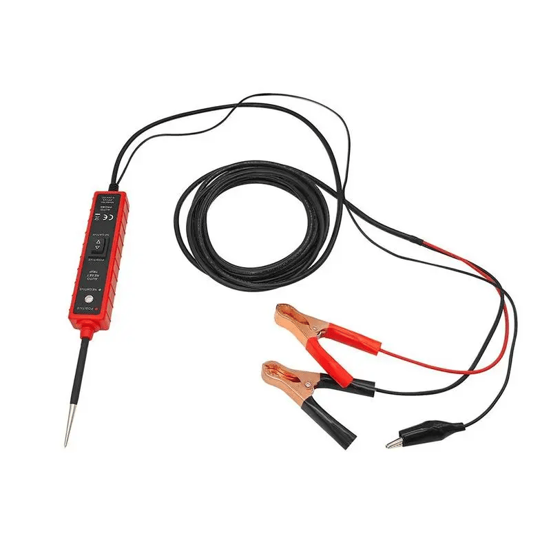 šCar Electric Circuit Tester, 6-24V DC Automotive Multifunctional Drive Test Pen, Car Short Circuit/Open Circuit/Leakage Detection Tool