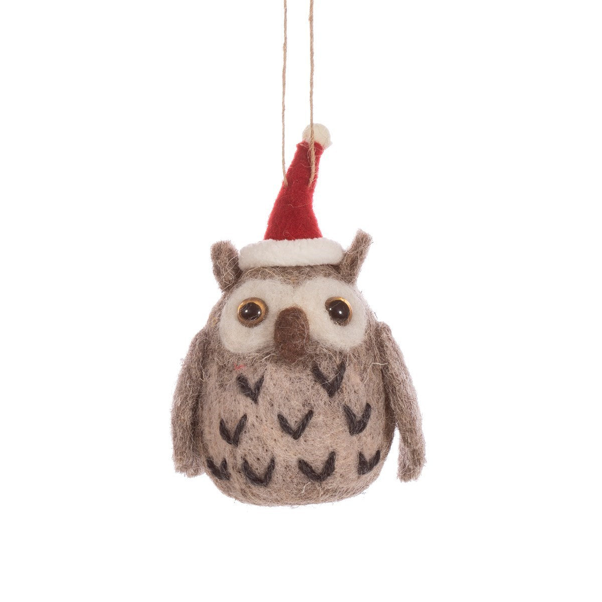 🎅Funny Felt Decoration with Christmas Hat