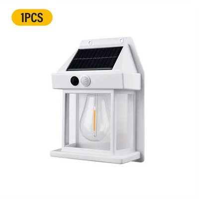 2024 New Tungsten Solar Wall Light for Outdoor
