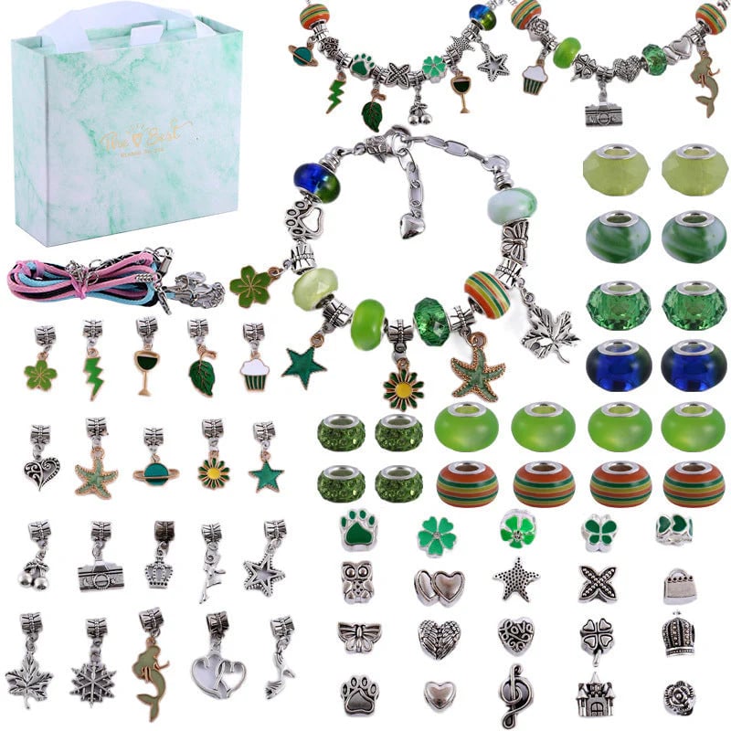 🔥Last 4 hours 57% OFF - ✨Girls Charm Bracelet Making Kit