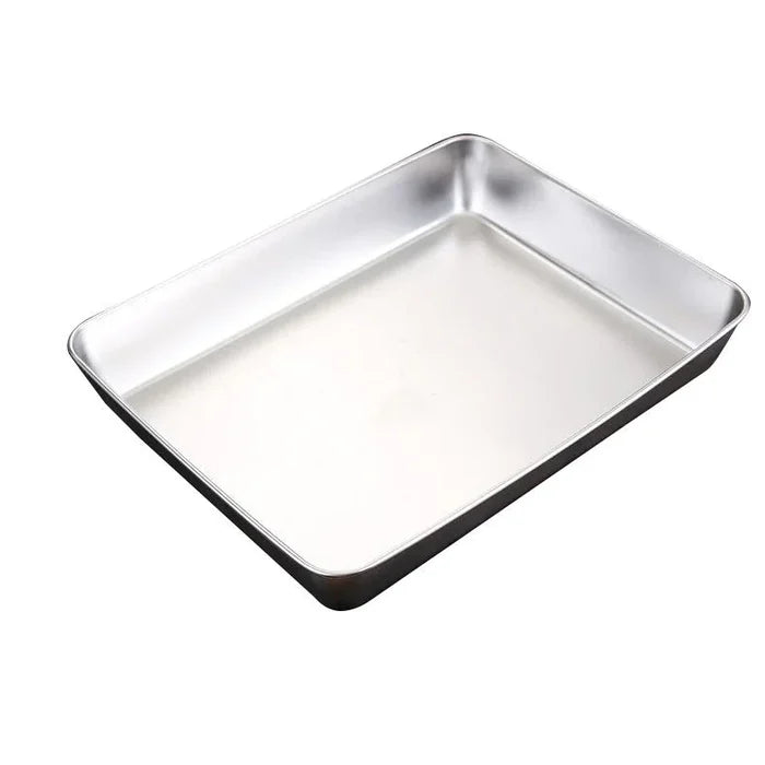 🔥LAST DAY 49% OFF-Stainless Steel Square Plate(With Lid)