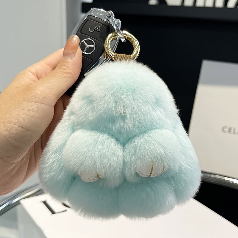 💕🐰 Handmade Soft Bunny PomPom Charms(🎁Boxed Edition)