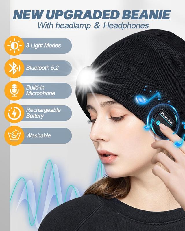 🎄EARLY CHRISTMAS SALE 49% OFF🎅3-in-1 Function Bluetooth Beanie