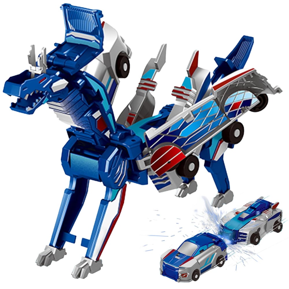 2025 New product π₯ Collision Transforming Dinosaur Car Toy