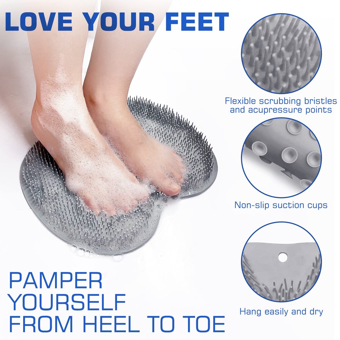 Foot Back Cleaning Pad