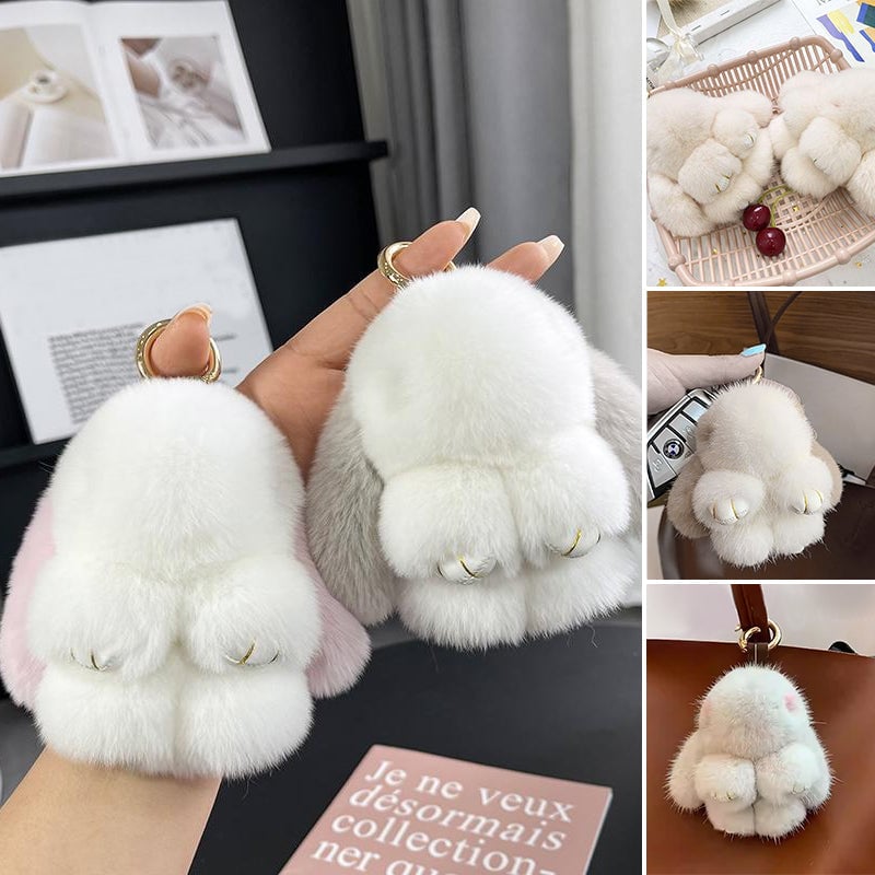 💕🐰 Handmade Soft Bunny PomPom Charms(🎁Boxed Edition)