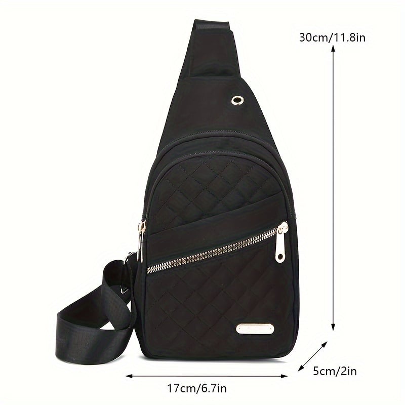 🔥Last Day Sale 49% OFF🏆️Anti-Theft Embroidery Solid Color Crossbody Bag for Daily Travel